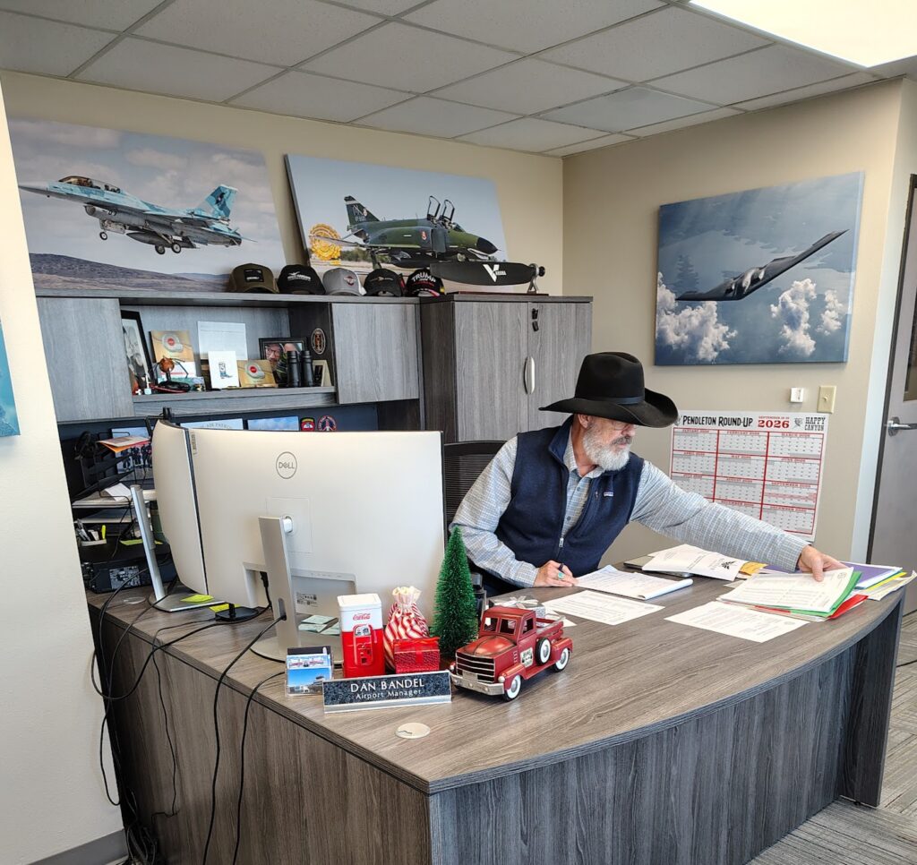 Pendleton Airport Manager Dan Bandel