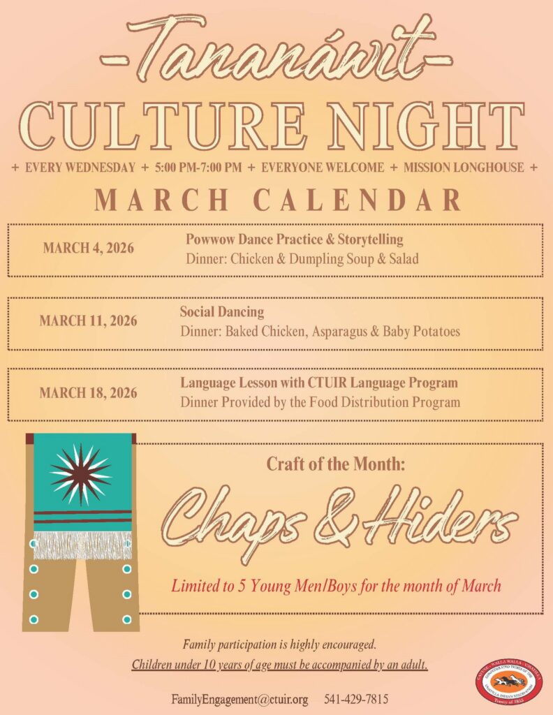 Happening in March in Pendleton