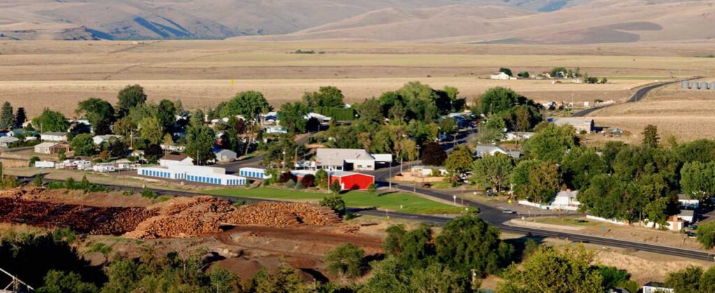 The community of Pilot Rock. Photo courtesy of https://www.cityofpilotrock.org/.