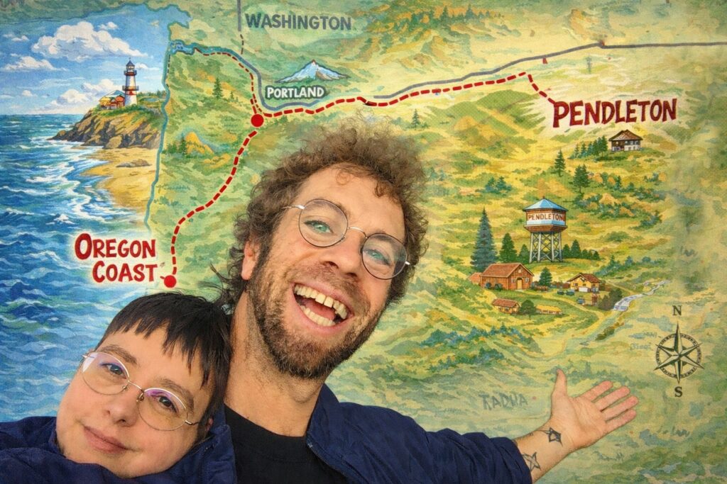 Winding Road to Pendleton