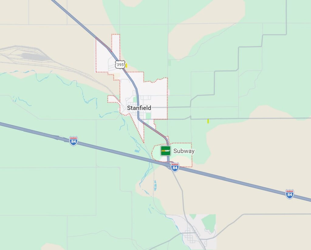Stanfield on Google Maps