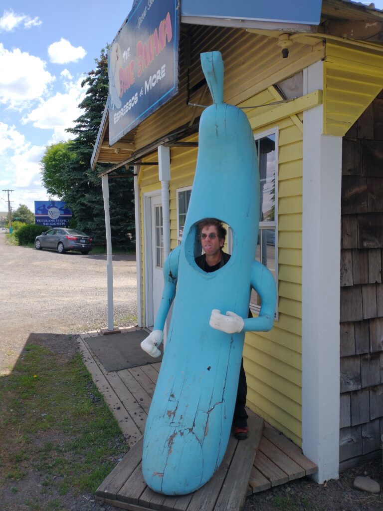 Lostine: If you pass the blue banana, you’ve gone too far!