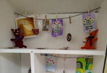 Pendleton’s Free Little Art Gallery Debuts! Pendleton Free Little Art Gallery