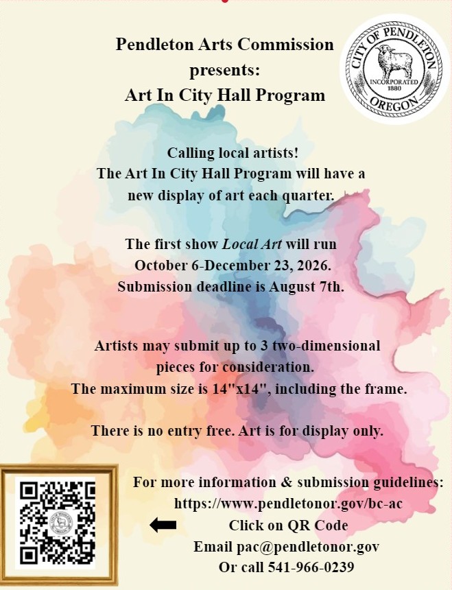 Art at Pendleton City Hall